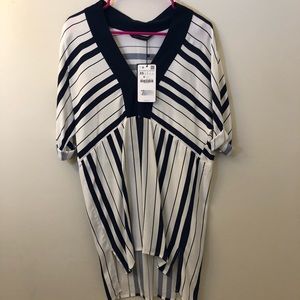 Zara long blouse